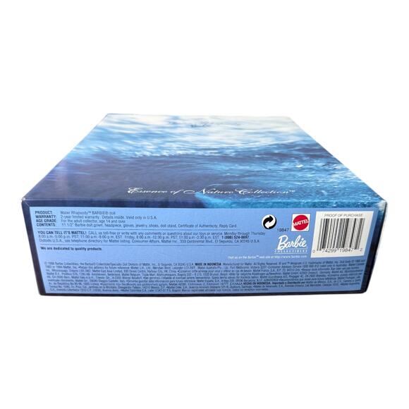 Water Rhapsody Barbie Doll Essence of Nature Collection 1998 Mattel #19847 - Picture 9 of 9